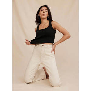 Mint Velvet Neutral Wash Straight Jeans